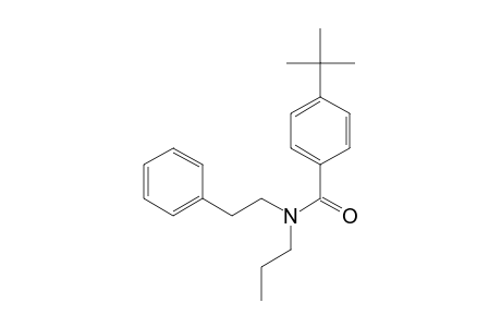 Benzamide, 4-(tert-butyl)-N-(2-phenylethyl)-N-propyl-