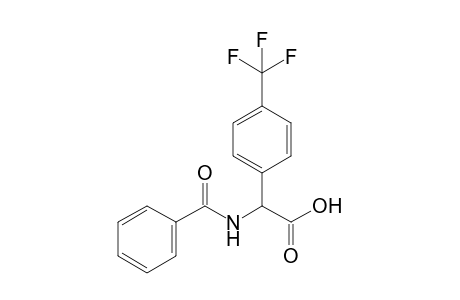 2-Benzamido-2-[4-(trifluoromethyl)phenyl]acetic acid