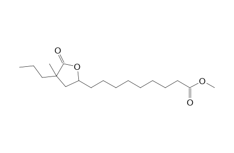 Methyl 9-(4'-propyl-4'-methyl-5'-oxotetrahydrofuran-2'-yl)nonanoate