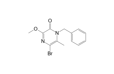1-Benzyl-5-bromo-3-methoxy-6-methyl-2(1H)-pyrazinone