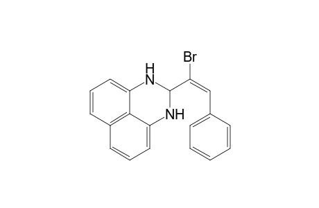 2-[(E)-1-bromanyl-2-phenyl-ethenyl]-2,3-dihydro-1H-perimidine
