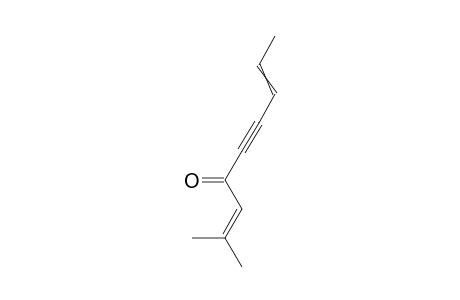 2-Methylnona-2,7-dien-5-yn-4-one