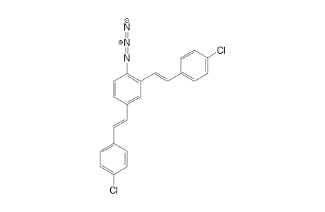 1-Azido-2,4-bis[(E)-2-(4-chlorophenyl)ethenyl]benzene