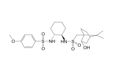 (1S,2R,4S,1'R,2'R)-N-[trans-2'-[7,7-Dimethyl-2-hydrxybicyclo[2.2.1]hept-1-ylmethylsulfonamino]cyclohexyl]-4''-methoxybenzenesulfonamide