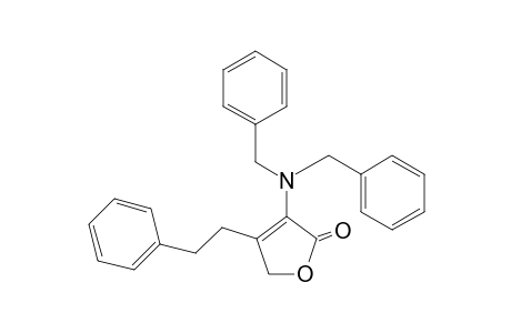 3-Dibenzylamino-4-(2-phenylethyl)-5H-furan-2-one