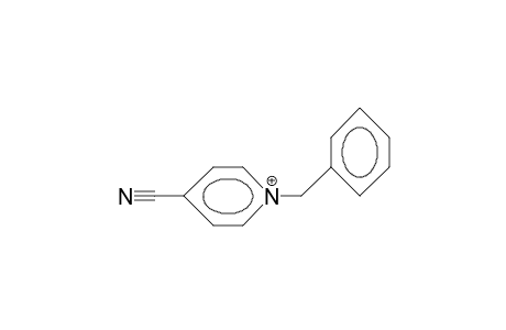 1-Benzyl-4-cyano-pyridinium cation