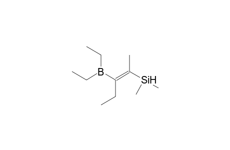 [(1Z)-2-(Diethylboryl)-1-methyl-1-butenyl](dimethyl)silane
