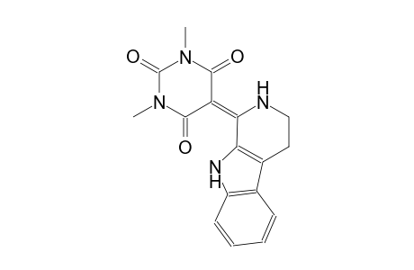 2,4,6(1H,3H,5H)-pyrimidinetrione, 1,3-dimethyl-5-(2,3,4,9-tetrahydro-1H-pyrido[3,4-b]indol-1-ylidene)-