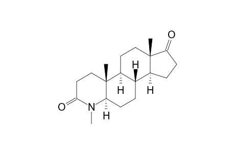 (3aS,3bR,5aR,9aR,9bS,11aS)-6,9a,11a-trimethyl-2,3,3a,3b,4,5,5a,8,9,9b,10,11-dodecahydroindeno[5,4-f]quinoline-1,7-dione