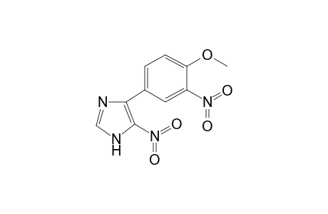 5-(4-Methoxy-3-nitro-phenyl)-4-nitro-1H-imidazole