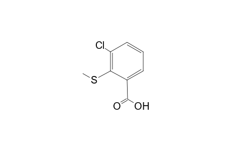3-Chloranyl-2-methylsulfanyl-benzoic acid