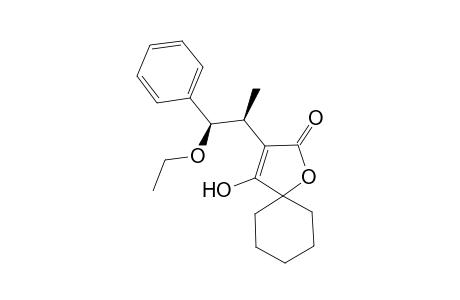 3-(2'R-Ethoxy-1'S-methyl-2'-phenyl)ethyl-4-hydroxy-1-oxaspiro[4.5]dec-3-ene-2-one