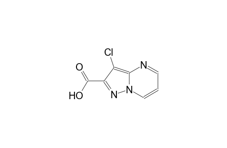 pyrazolo[1,5-a]pyrimidine-2-carboxylic acid, 3-chloro-