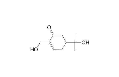 2-(Hydroxymethyl)-5-(1-hydroxy-1-methylethyl)-2-cyclohexen-1-one