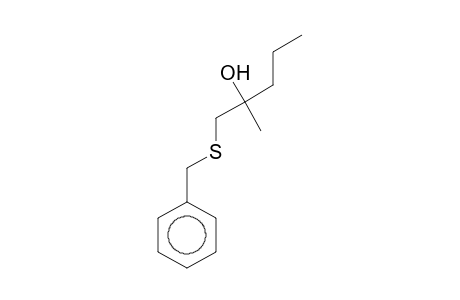 2-Pentanol, 2-methyl-1-[(phenylmethyl)thio]-, (S)-