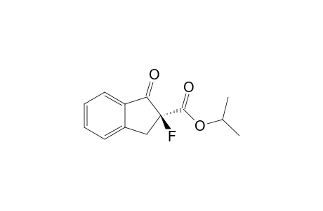 (S)-isopropyl 2-fluoro-1-oxo-2,3-dihydro-1H-indene-2-carboxylate