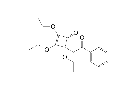 1,3,4-Triethoxy-1-(benzoylmethyl)cyclobut-3-en-2-one