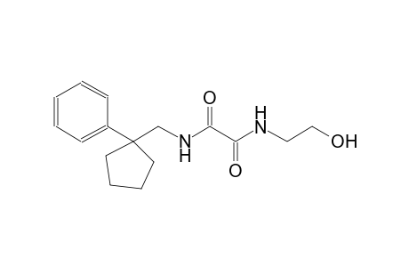 N-(2-hydroxyethyl)-N'-[(1-phenylcyclopentyl)methyl]ethanediamide