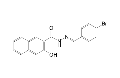 2-naphthalenecarboxylic acid, 3-hydroxy-, 2-[(E)-(4-bromophenyl)methylidene]hydrazide