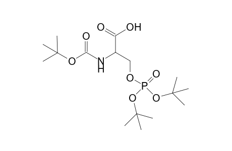 Na-(t-butoxycarbonyl)-O-(di-t-butylphosphono)serine