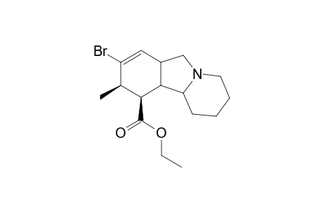 Ethyl cis-8-Bromo-1,2,3,4,6,,6a,9,10,10a,10b-decahydro-9-methylpyrido[2,1-a]isoindole-10-carboxylate