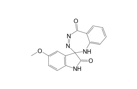 5'-Methoxyspiro[1,3,4-benzotriazepine-2,3'-indole]-2',5(1H,1'H)-dione