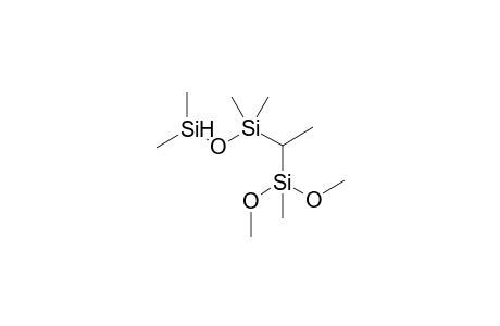 1-[dimethoxy(methyl)silyl]ethyl-dimethylsilyloxy-dimethyl-silane