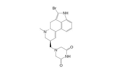 8.beta.-(3,5-Dioxopiperazin-1-ylmethyl)-2-bromo-9,10-didehydro-6-methylergoline