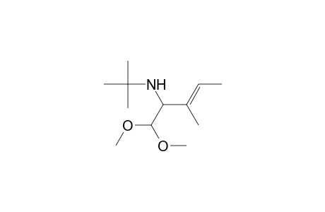 3-Penten-2-amine, N-(1,1-dimethylethyl)-1,1-dimethoxy-3-methyl-