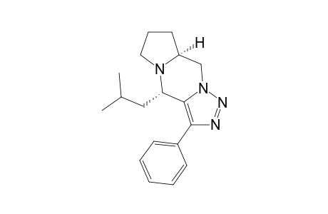 (4S,8aS)-4-isobutyl-3-phenyl-4,6,7,8,8a,9-hexahydropyrrolo[1,2-a][1,2,3]triazolo[1,5-d]pyrazine