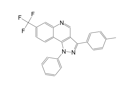 3-(4-methylphenyl)-1-phenyl-7-(trifluoromethyl)-1H-pyrazolo[4,3-c]quinoline