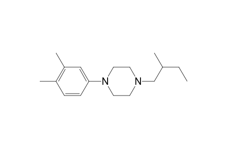 1-(3,4-Dimethylphenyl)-4-(2-methylbutyl)piperazine