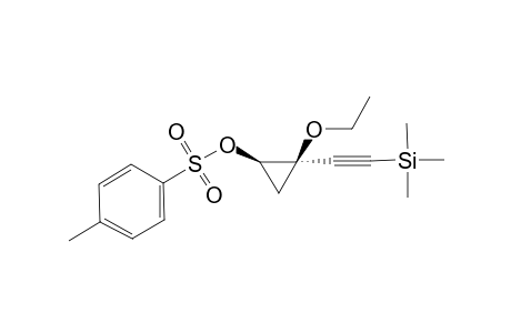 (R,R)-2-Ethoxy-1-p-toluenesulfonyloxy-2-(2'-trimethylsilylethynyl)cyclopropane