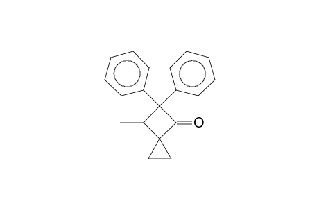 4-Methyl-5,5-diphenyl-6-spiro[2.3]hexanone