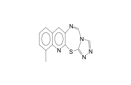 11-methyl-1,2,4-triazolo[3',4':2,3]-1,3,5-thiadiazepino[7,6-b]quinoline