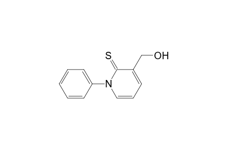 2(1H)-Pyridinethione, 3-(hydroxymethyl)-1-phenyl-