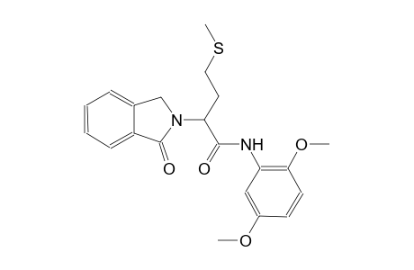 1H-isoindole-2-acetamide, N-(2,5-dimethoxyphenyl)-2,3-dihydro-alpha-[2-(methylthio)ethyl]-1-oxo-