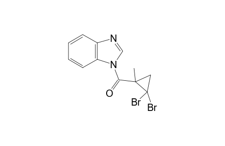 1-[(2,2-Dibromo-1-methylcyclopropyl)carbonyl]-1H-benzimidazole