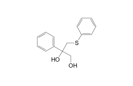 3-(Phenylthio)-2-phenylpropane-1,2-diol