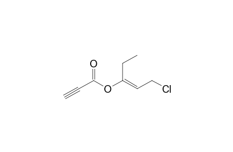 1'-Methyl-4'-chloro-2'(E)-butenyl 2-propynoate