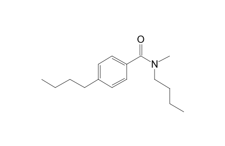 Benzamide, 4-butyl-N-butyl-N-methyl-