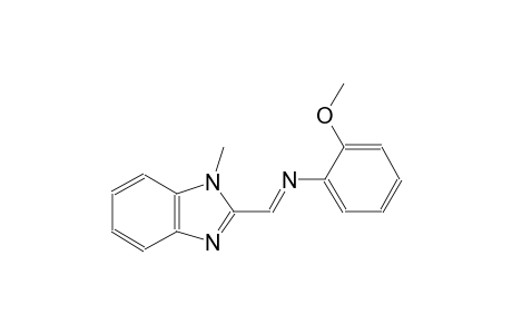 2-methoxy-N-[(E)-(1-methyl-1H-benzimidazol-2-yl)methylidene]aniline