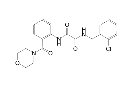 ethanediamide, N~1~-[(2-chlorophenyl)methyl]-N~2~-[2-(4-morpholinylcarbonyl)phenyl]-