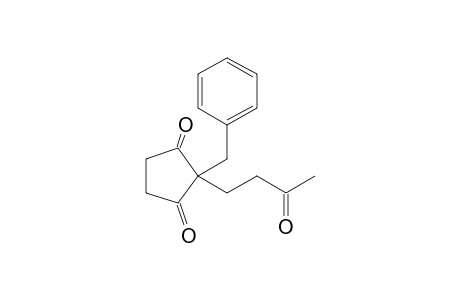 2-Benzyl-2-(3-oxobutyl)cyclopentan-1,3-dione