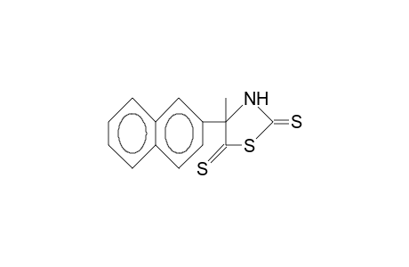 4-Methyl-4-(2-naphthyl)-thiazolidine-2,5-thione