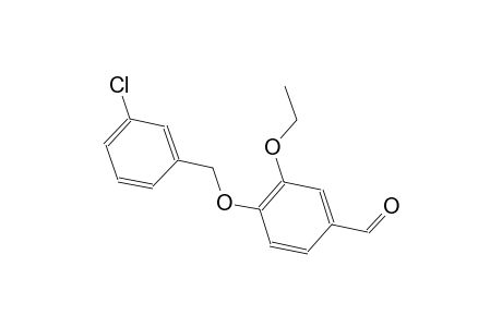 Benzaldehyde, 4-(3-chlorobenzyloxy)-3-ethoxy-