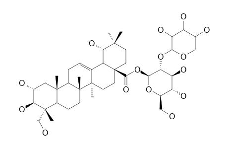 Arjungenin-28-O.beta.-D-xylopyranosyl-(1->2).beta.-D-glucopyranoside