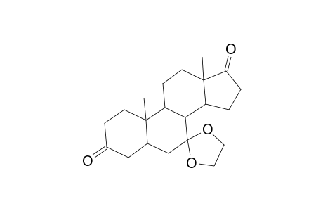 Androstane-3,7,17-trione, cyclic 7-(1,2-ethanediyl acetal), (5.alpha.)-