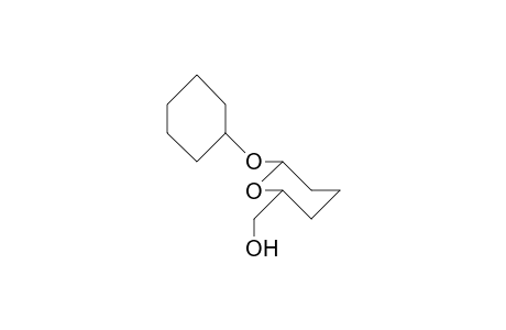 cis-6-Cyclohexyloxy-tetrahydropyran-2-methanol