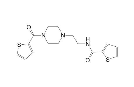 N-{2-[4-(2-thienylcarbonyl)-1-piperazinyl]ethyl}-2-thiophenecarboxamide